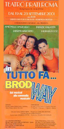 Tutto fa brodway