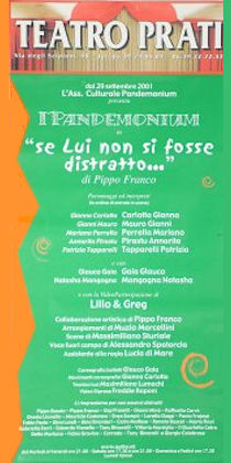 Se lui non si fosse distratto!