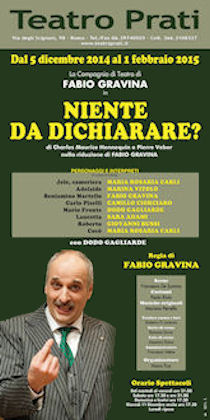 Niente da dichiarare?