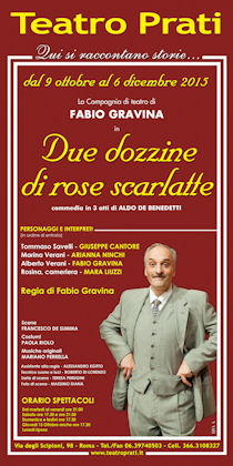 Due dozzine di rose scarlatte