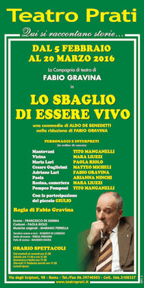 Lo sbaglio di essere vivo