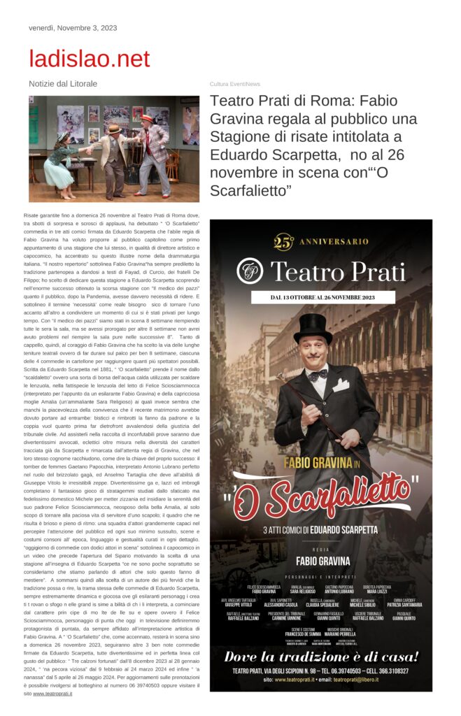 Teatro Prati di Roma