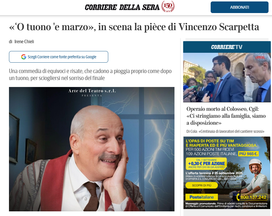 'O Tuono 'e Marzo